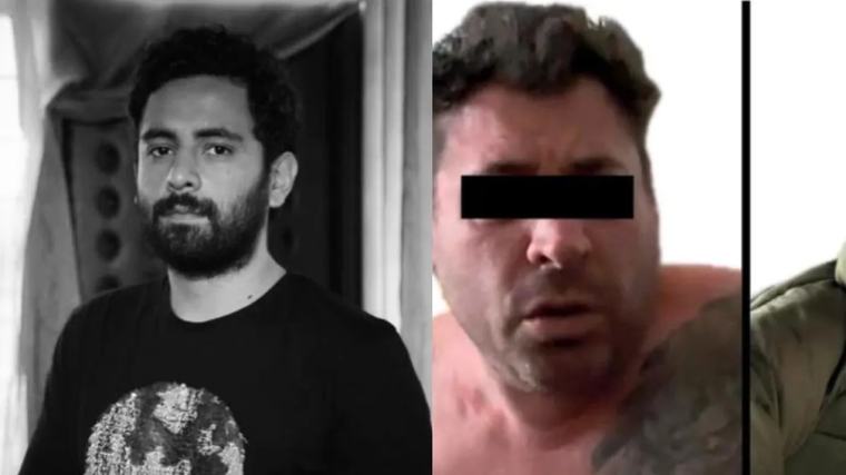 Se conocen primeras imágenes del capturado por crimen de Jonathan Meléndez, de la banda Camilo Séptimo, y su familia en México: dio su declaración