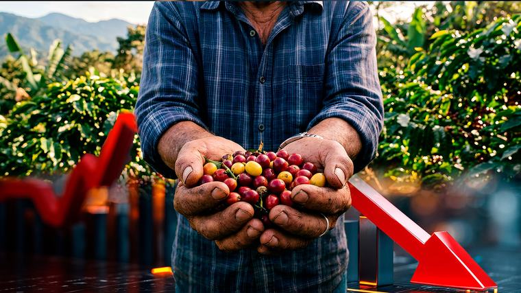 Entre los efectos del terremoto y las presiones del mercado: el sabor amargo del café