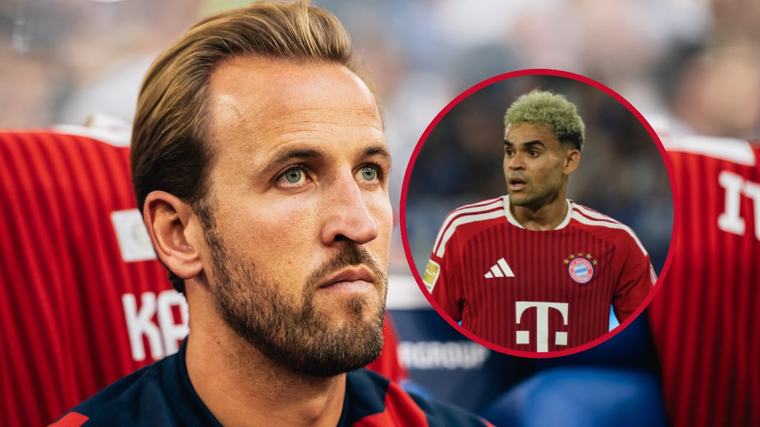 Harry Kane salió en defensa de Luis Díaz: esto dijo tras las críticas contra el colombiano