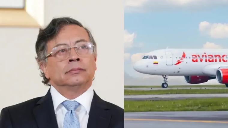 Sigue la controversia: Petro invita a no viajar en Avianca, tras cancelar su vuelo por estar en la lista Clinton