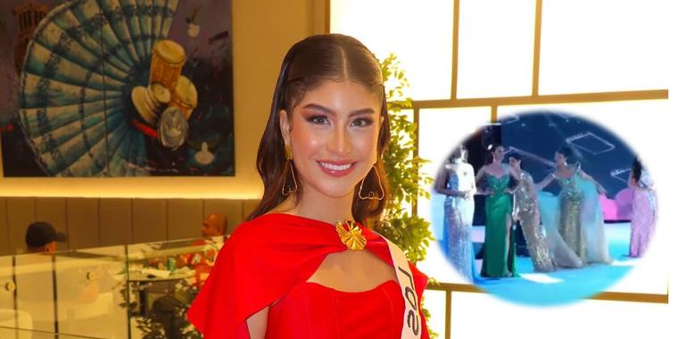 Video muestra el momento en que una candidata se desmayó durante Miss Universe Panamá