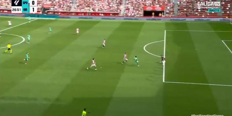 Video: Yaser Asprilla se despachó con golazo en la segunda división de España