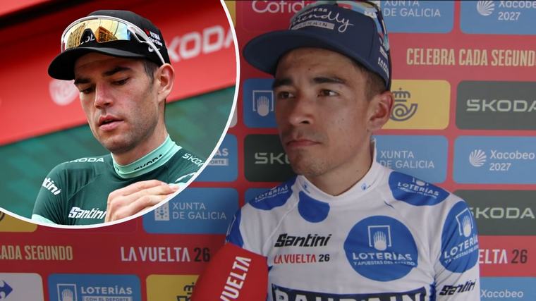 Santiago Buitrago le respondió a Wout van Aert: mensaje directo sobre la clasificación de la montaña