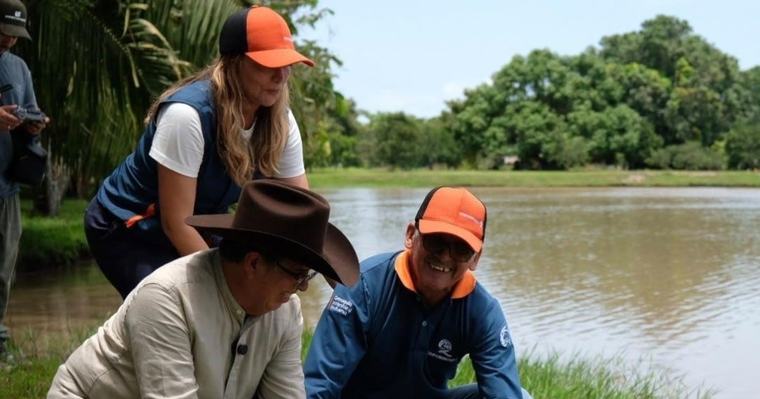 MinAmbiente anuncia liberación de cocodrilos del Orinoco en ríos y humedales