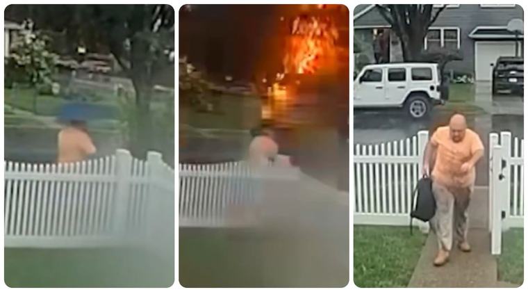 A un hombre en EE. UU. le cayó un rayo y sobrevivió: “Siento una sensación de ardor”. El video le dio la vuelta al mundo