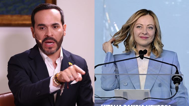 Giorgia Meloni envió un emotivo mensaje al presidente Abelardo De La Espriella