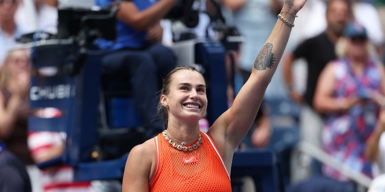 Video: Aryna Sabalenka se quejó de fuerte olor a marihuana en su partido del US Open