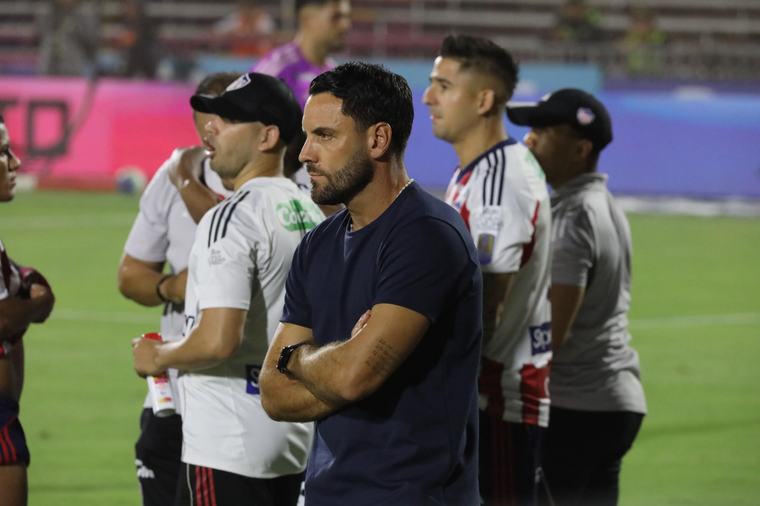 Sebastián Viera tras debut como DT del Junior: “Encontramos un plantel descompensado en posiciones”