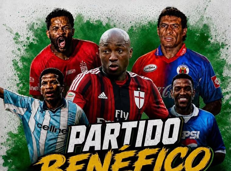 Armero, ‘Potro’ Escobar, Valentierra, ‘El Tigre’ y muchas más se reúnen este domingo en partido benéfico en la cancha de El Guabal