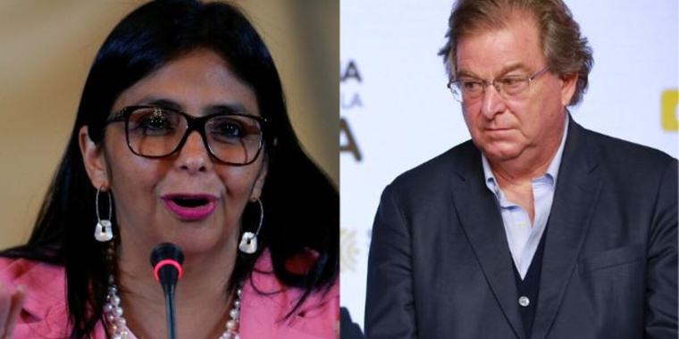 Jaime Gilinski se reunió con Delcy Rodríguez y agradece acuerdo petrolero en Venezuela