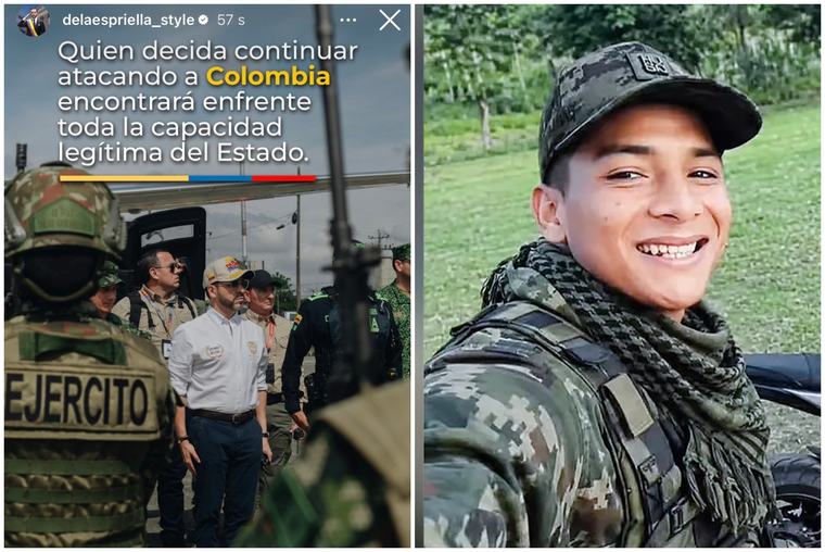 La publicación de Abelardo De La Espriella que vaticinaba la suerte que iba a tener alias Bendito Menor que impactó las redes