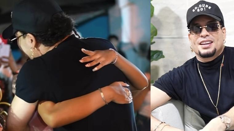 Vendía tamales y rifas en Montería para cumplir su sueño de celebrar sus 15 años: su artista favorito llegó de sorpresa y le cantó en plena fiesta