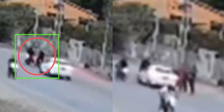 En video: así raptaron a un niño de 13 años en plena vía en Nariño
