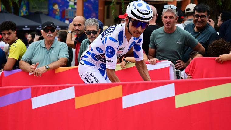 Santiago Buitrago en la clasificación de la montaña: se afianzó tras recital en la Vuelta a España