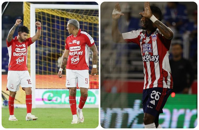Tabla de posiciones de la Liga BetPlay luego de los empates de Junior y Santa Fe