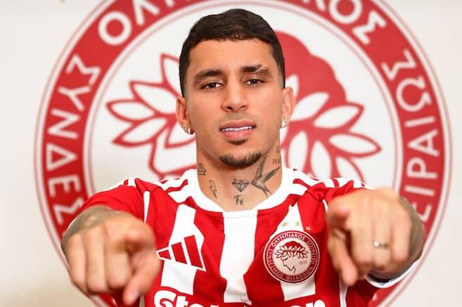 Gustavo Puerta es nuevo jugador del Olympiacos: así fue el anuncio oficial