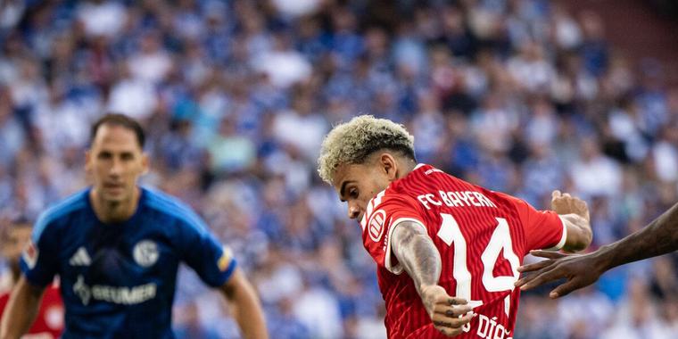 Bayern Múnich tropieza con el Schalke: Luis Díaz fue titular, pero no pudo marcar