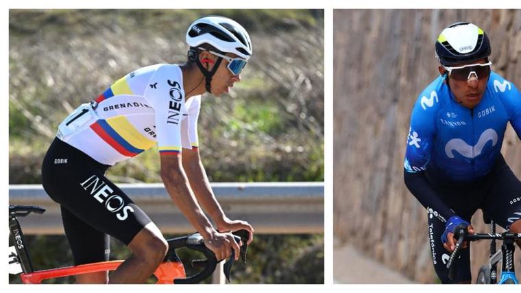 Nairo Quintana y Egan Bernal encabezan la nómina de la Selección Colombia de ciclismo para el Mundial de Ruta en Canadá