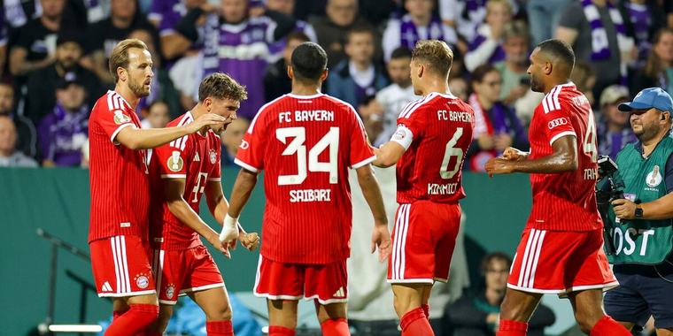 Bayern Múnich inició firme en la Copa de Alemania: así le fue a Luis Díaz