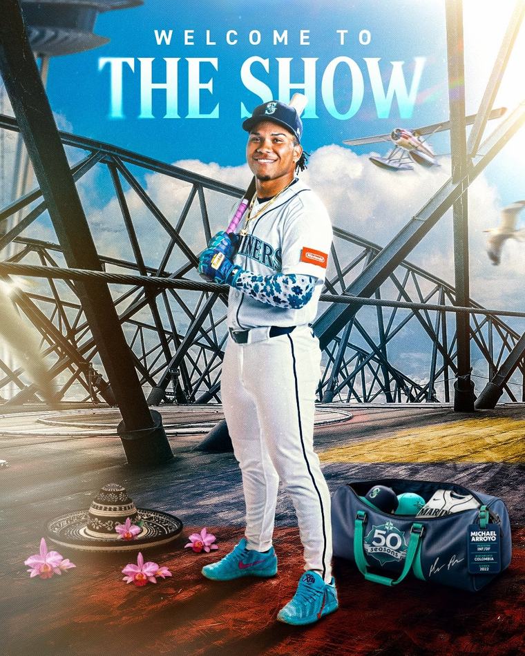 El colombiano Michael Arroyo, a las Grandes Ligas con los Marineros