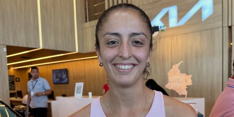Jazmín Ortenzi, una de las tenistas argentinas que estará en el torneo Kia Open W125