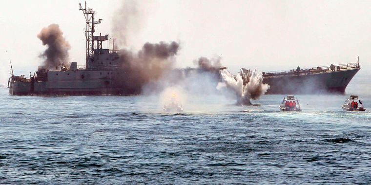 Estados Unidos responde a los ataques de Irán y destruye tres petroleros