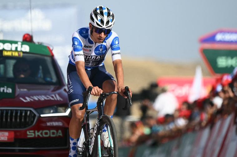 Santiago Buitrago tuvo la victoria en la etapa 14 de La Vuelta a España, pero quedó segundo