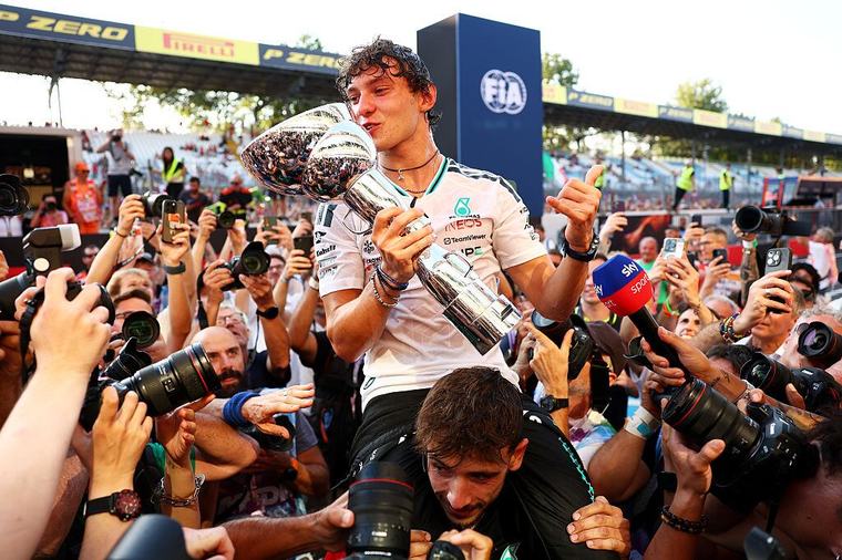 Antonelli logra remontada histórica y gana el GP de Italia: clasificación del Mundial de F1
